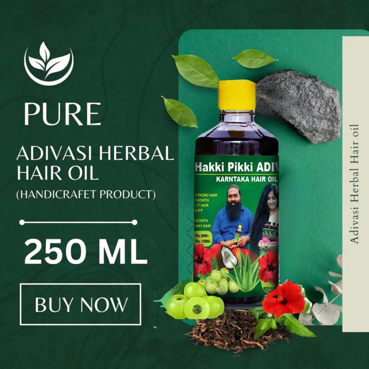 ADIVASI HAKKI-PIKKI HAIR OIL